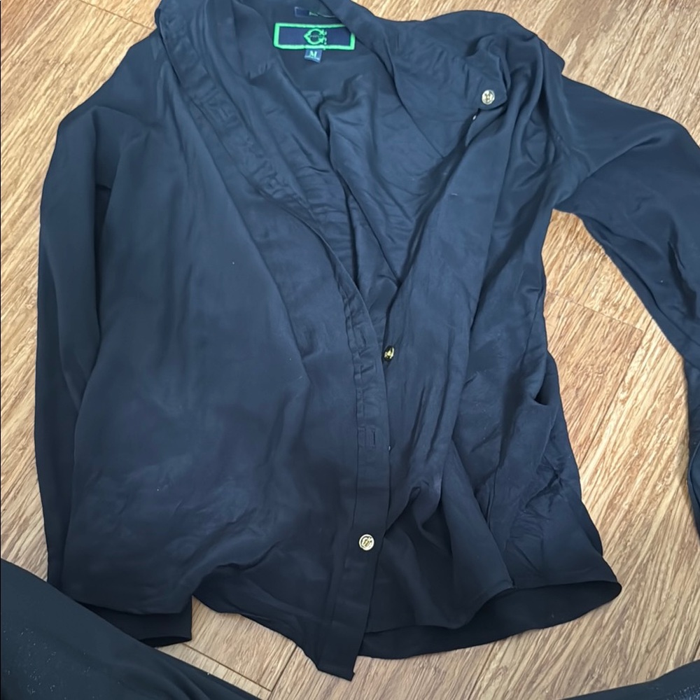 C. Wonder Navy Button Down Shirt